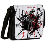 Schultertasche mit Latrodectus mactans mexicanus / südliche Schwarze Witwe Motiv von Tassenkasper