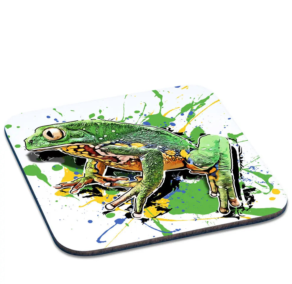 Untersetzer mit Phyllomedusa burmeisteri / Burmeisters Laubfrosch Motiv von Tassenkasper