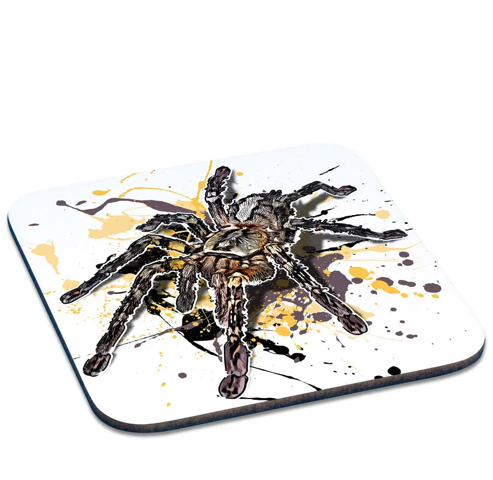 Untersetzer mit Poecilotheria ornata / geschmückte Ornamentvogelspinne Motiv von Tassenkasper