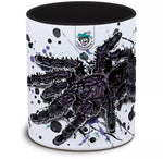 Keramiktasse mit Avicularia purpurea / Schwarze Purpur-Vogelspinne Motiv von Tassenkasper