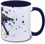 Tasse Vogelspinne Poecilotheria metallica - Blaue Ornament-Vogelspinne