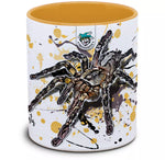 Keramiktasse mit Poecilotheria ornata / geschmückte Ornamentvogelspinne Motiv von Tassenkasper