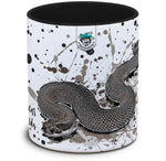 Tasse mit Hakennasennatter Heterodon nasicus Axanthic Superconda