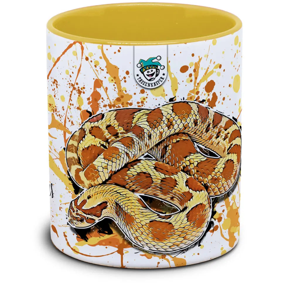 Tasse mit Hakennasennatter Heterodon nasicus Pastel Conda