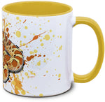 Tasse mit Hakennasennatter Heterodon nasicus Pastel Conda Seitenansicht links des Henkels