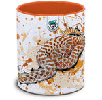 Tasse mit Hakennasennatter Heterodon nasicus Red Albino