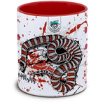Tasse mit Lampropeltis pyromelana Berg Koenigsnatter