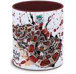Tasse mit Pantherophis guttatus Miami Kornnatter