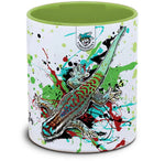 Tasse mit Phelsuma ornata Ornament Taggecko