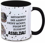Tasse mit Assel (zutiefst Asselzial)