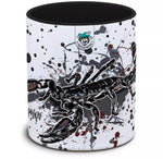 Keramiktasse mit Heterometrus spinifer / blauer Thaiskorpion Motiv von Tassenkasper