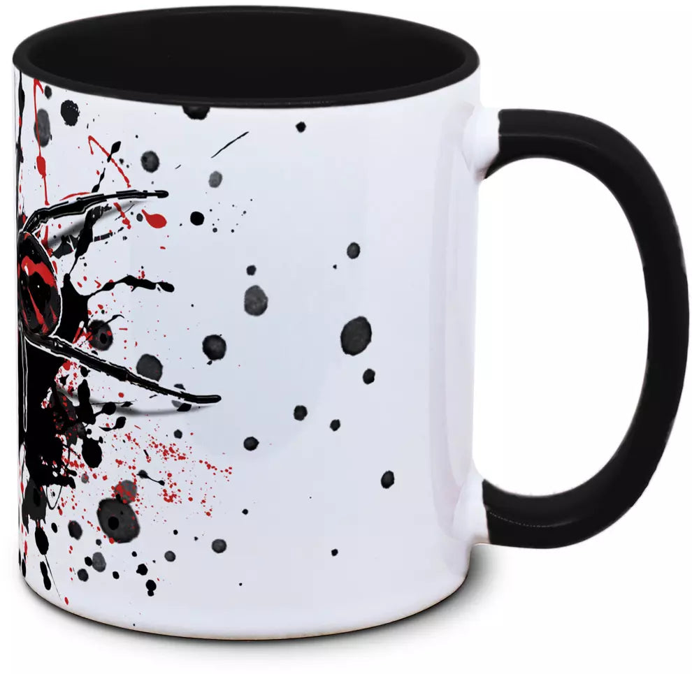 Tasse Latrodectus mactans mexicanus - südliche Schwarze Witwe